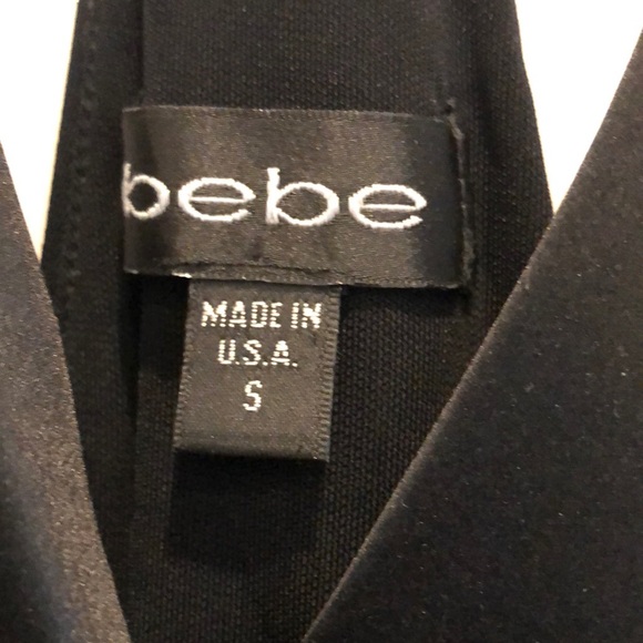 bebe Cocktail Racer-Back Dress - Picture 5 of 6